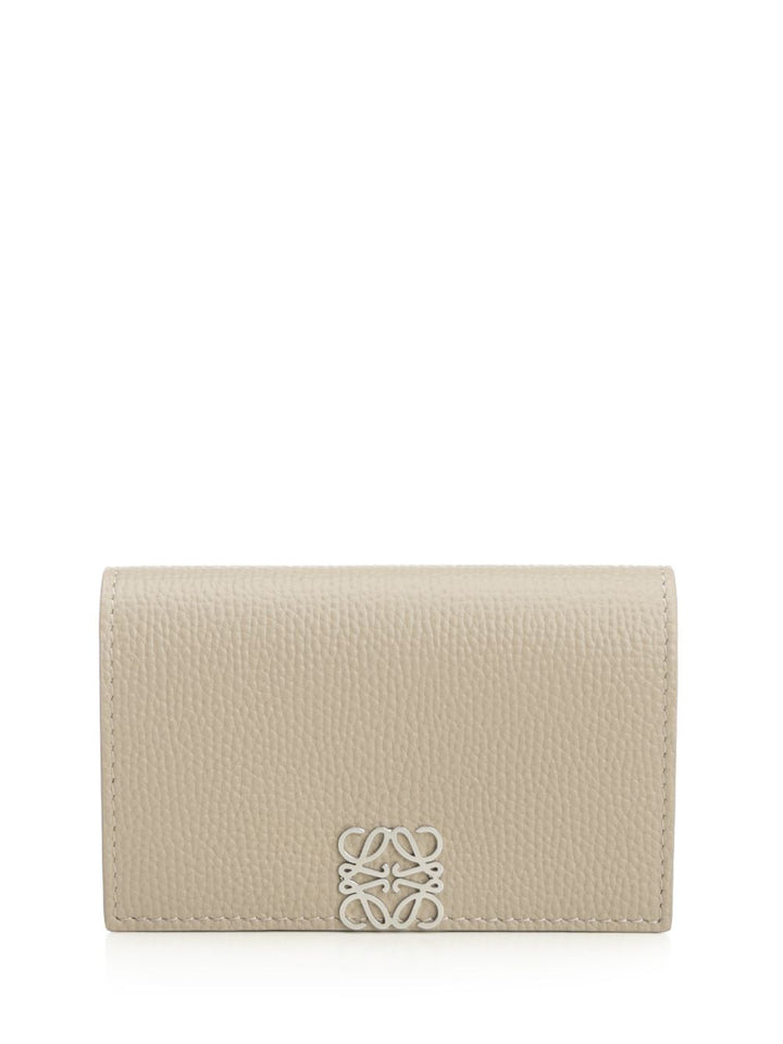 Loewe Anagram Business Card Holder Wallets - Beige | 3c9df7558e27fde7648a0a63189b6dbe128c3633