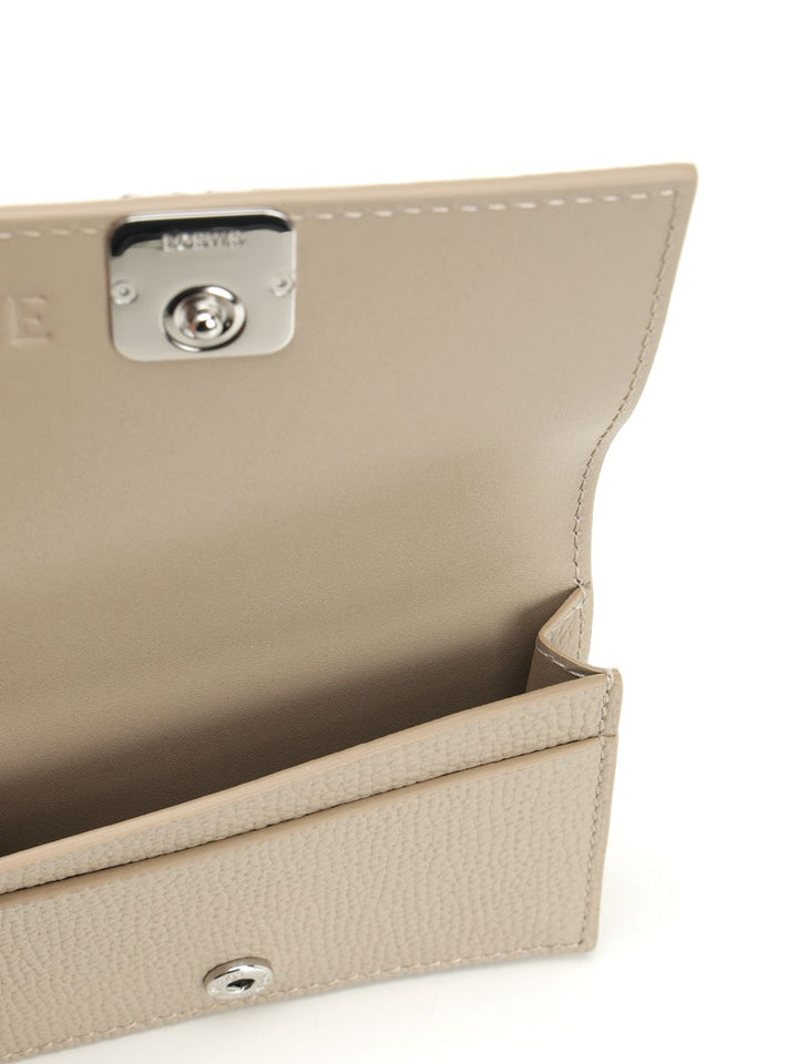 Loewe Anagram Business Card Holder Wallets - Beige | 3c627815d67cece4c7d4a8945fc4c46705dccf6d