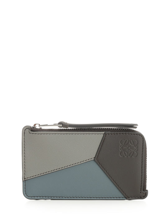 Puzzle” Cardholder And Coin Purse Wallets Grey