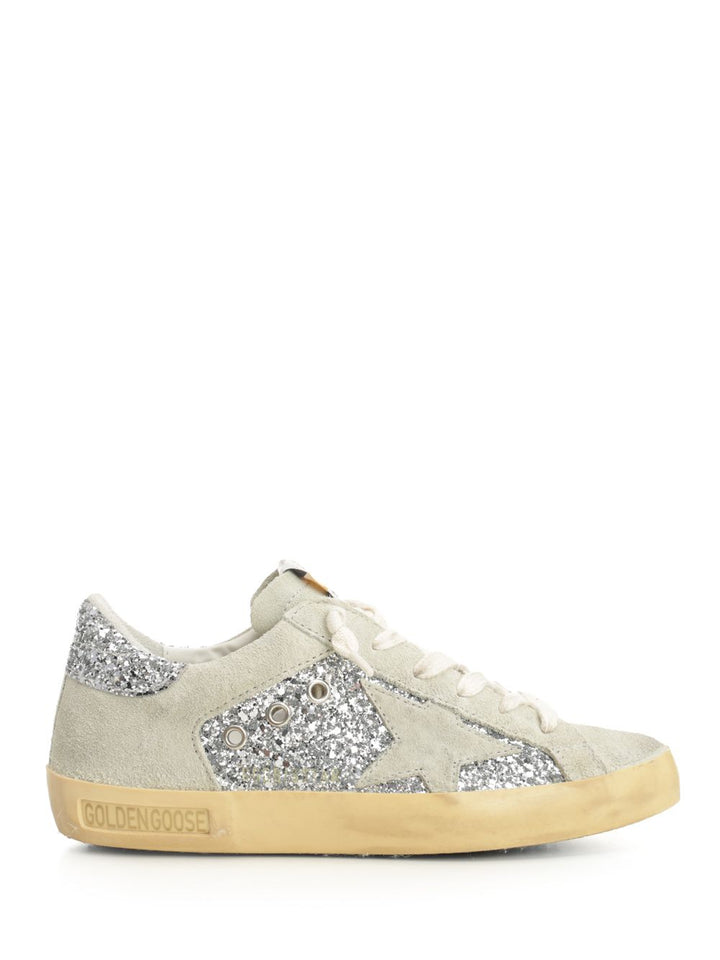 Golden Goose Deluxe Brand Super-Star Sneakers - Silver | f8ba4ec045a60ce5e8d69872df7526e83fa4141e