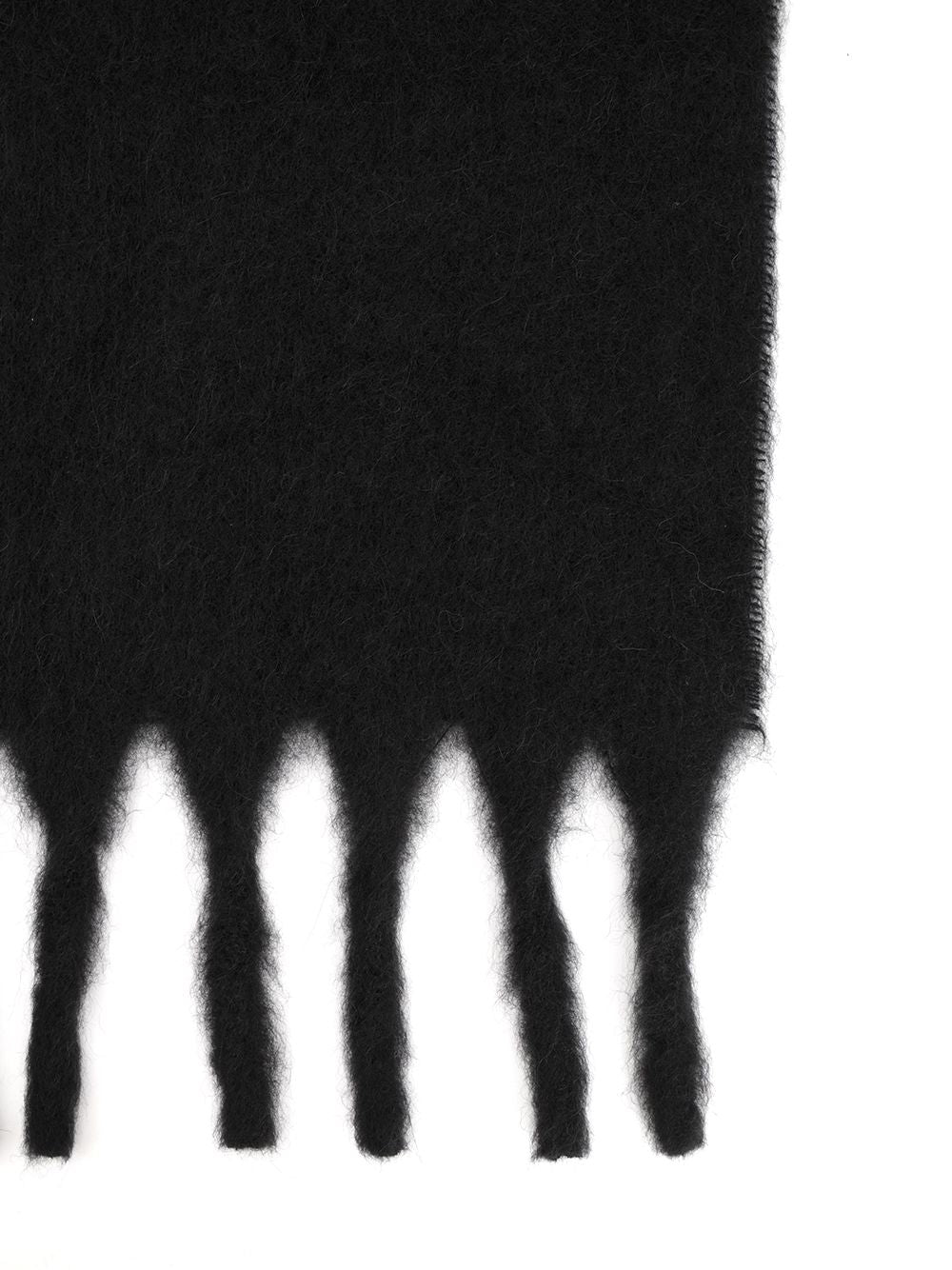 Acne Studios Acne Scarf Logo Scarves And Foulards - Black | c63cb4bb7cfb2e5944da2ad687bafdb75e6f5ac7