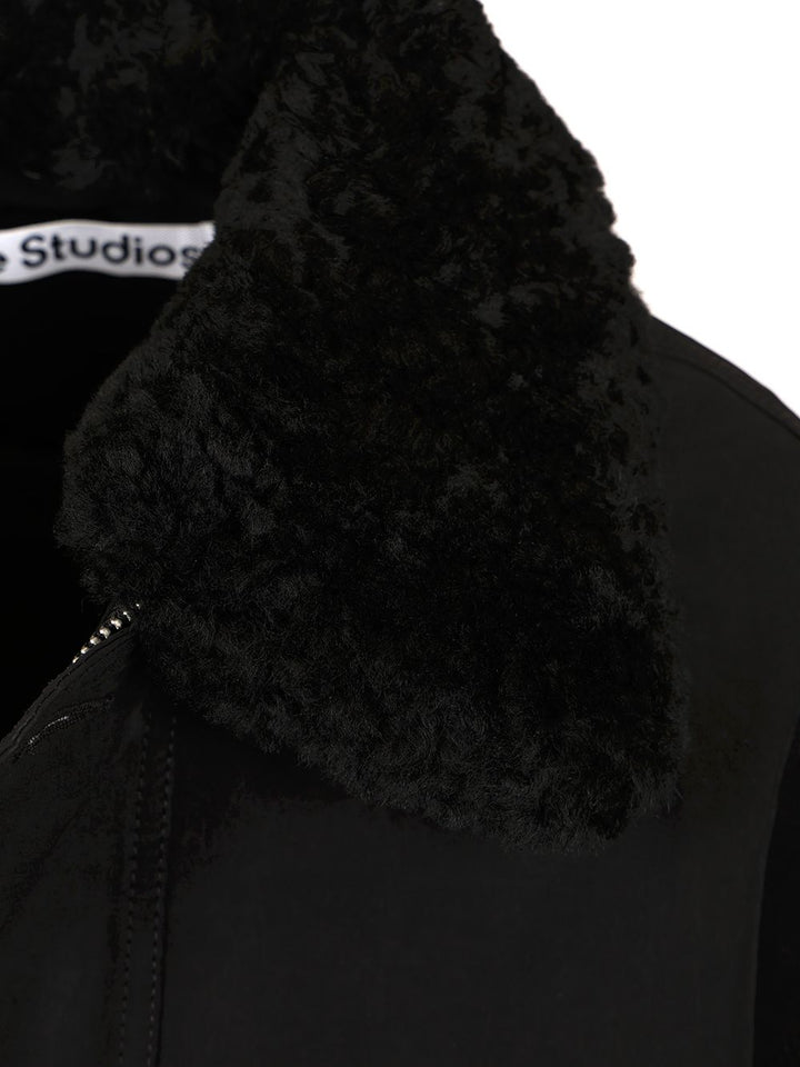 Acne Studios Nylon Jacket Jackets - Black | a0a5629480ff02a543f38c84bd399b764a6ad182