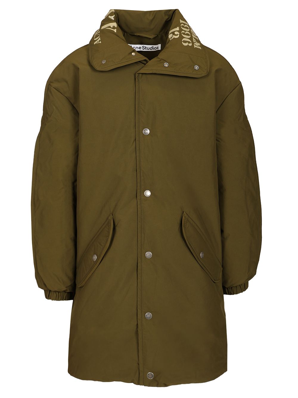 Acne Studios Omero Down Jacket Coats - Green | 4c0e9f888d69a12ac38c386838354a7eaafc7db2