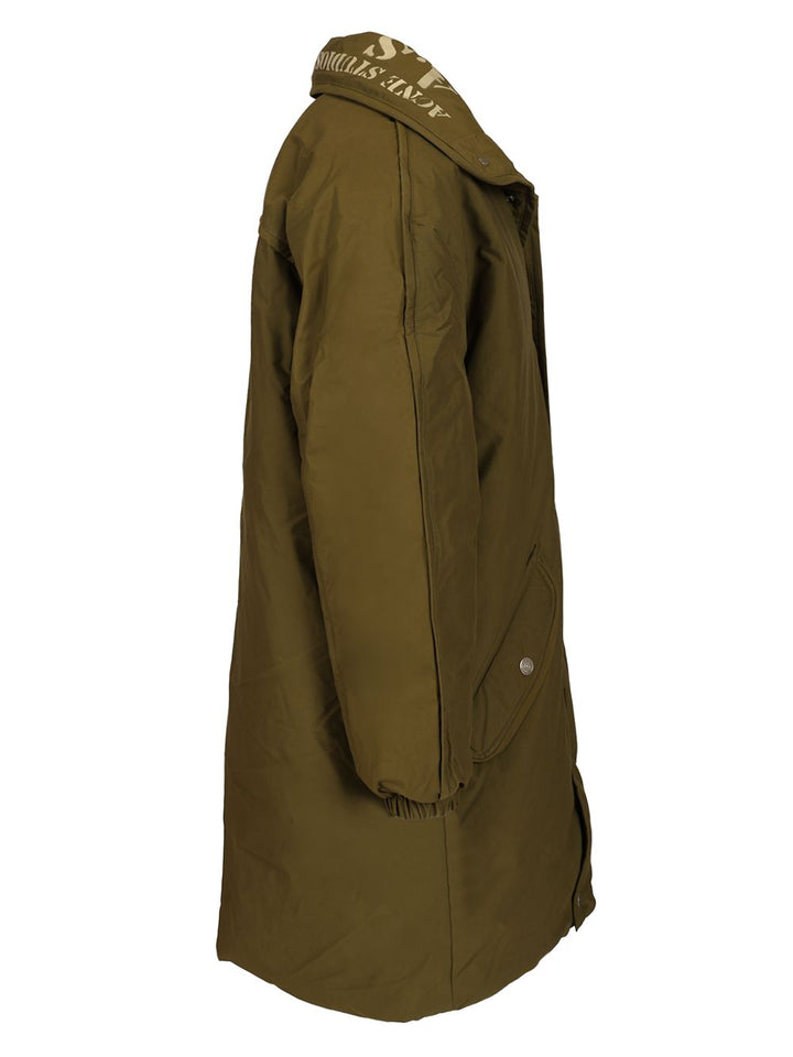 Acne Studios Omero Down Jacket Coats - Green | d48251da7902a60f4b767076ee1f83bab7752b08