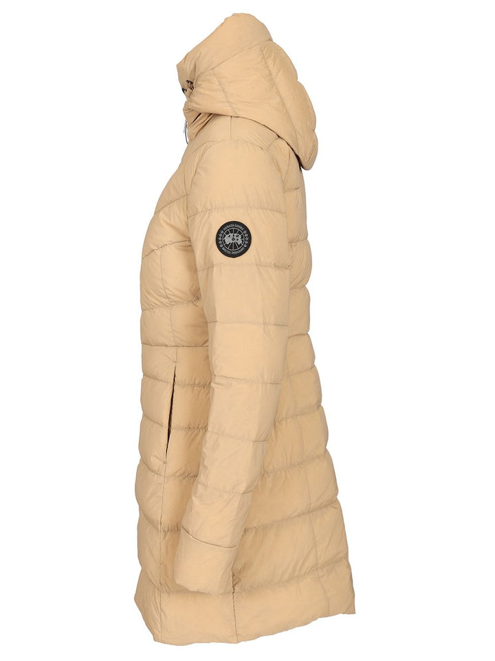 Canada Goose Clair Black Label Coat Coats - Beige | 32b80de6f8f9e8278946a5520724a0d67bd4fe6a
