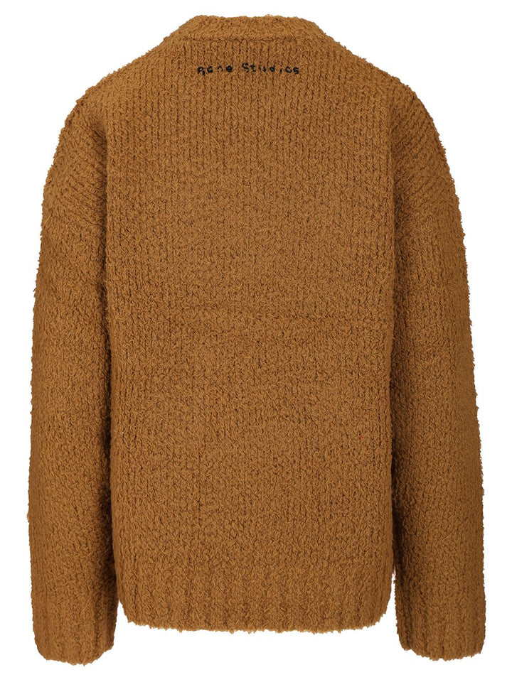 Acne Studios Teddy Sweater Knitwear - Beige | bec1a73e797ed85be01bf24db49ec944d9be0958