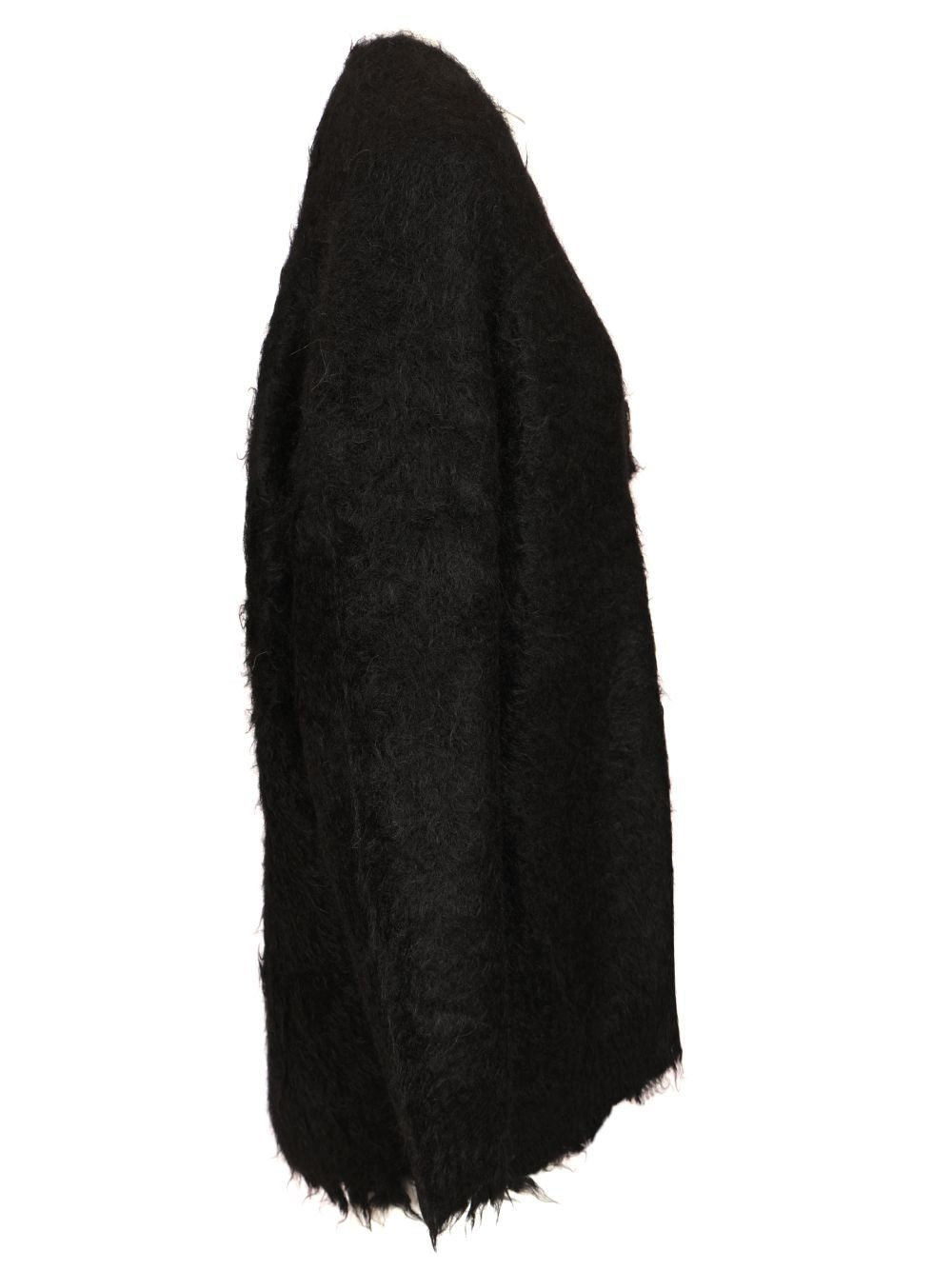 Acne Studios Mohair And Wool Cardigan Knitwear - Black | 031f391d94adc985bcde9bce275c1747b66a31b1