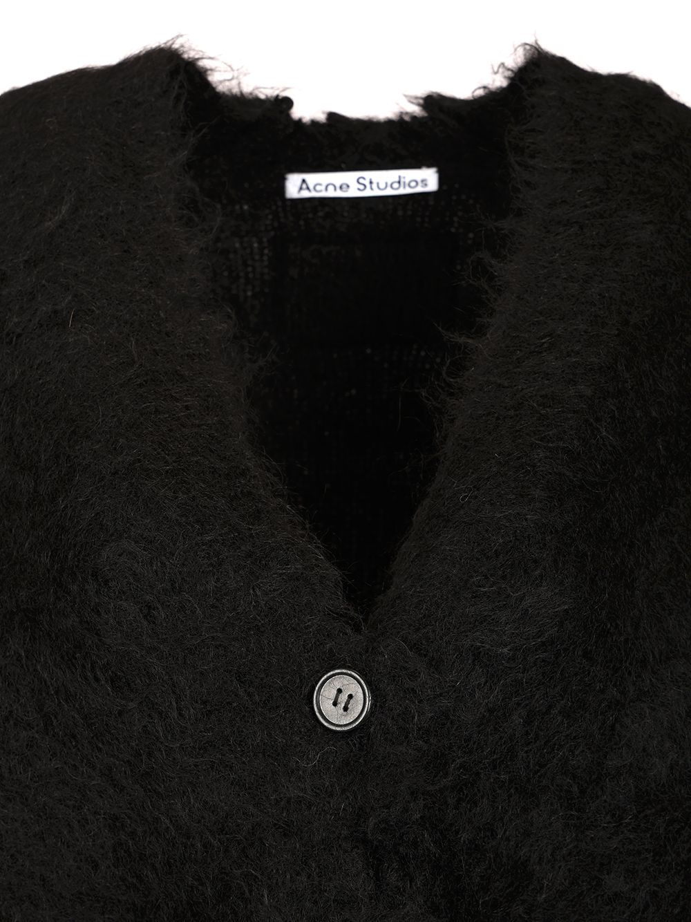 Acne Studios Mohair And Wool Cardigan Knitwear - Black | d6e0fa36b742cca1b0a0ca93fbff3e240ce9e625