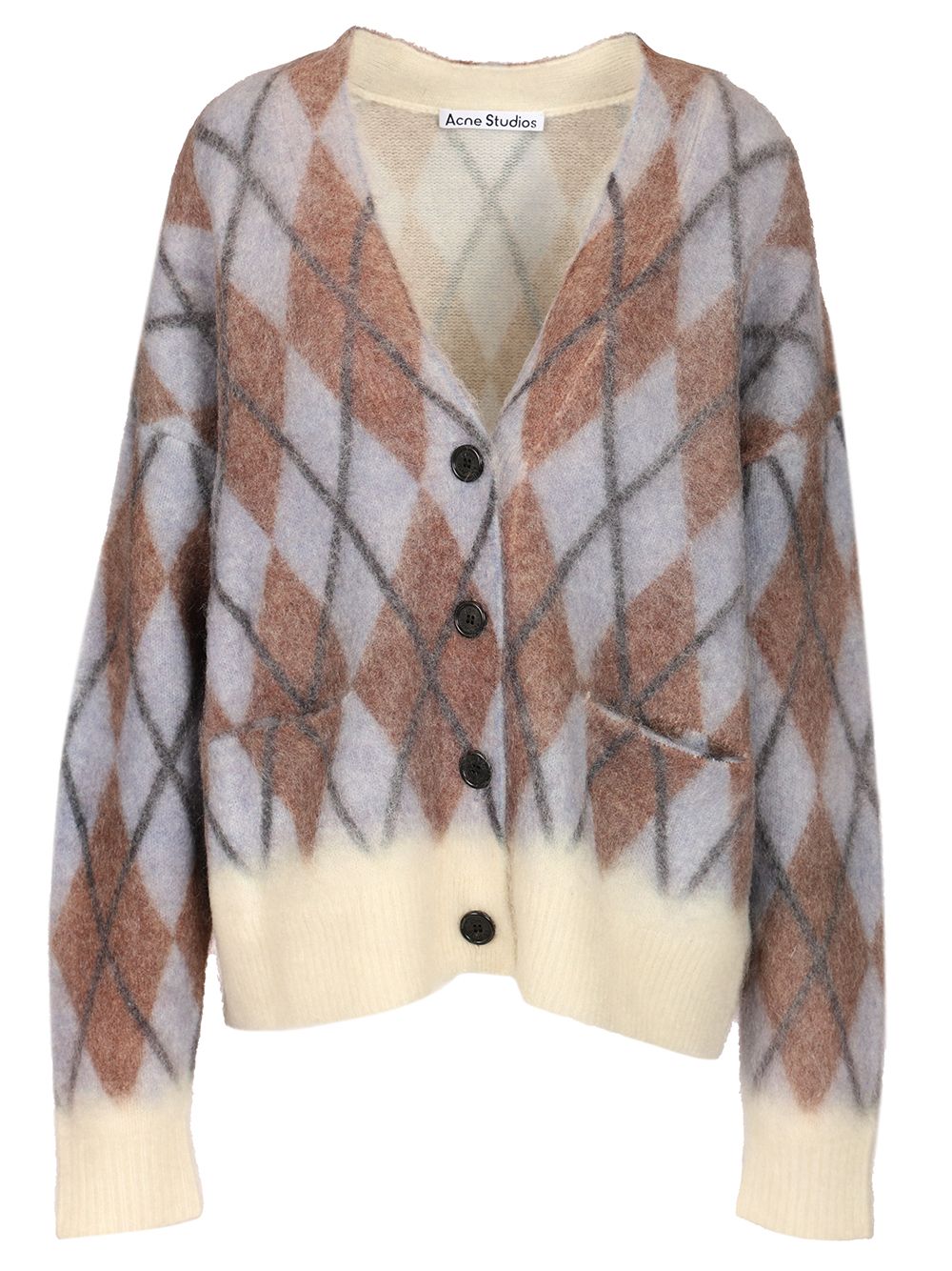 Acne Studios Katcher Mohair Cardigan Knitwear - Multicolor | 3128173685078a0f64a4892174c08e2e56b63e2e