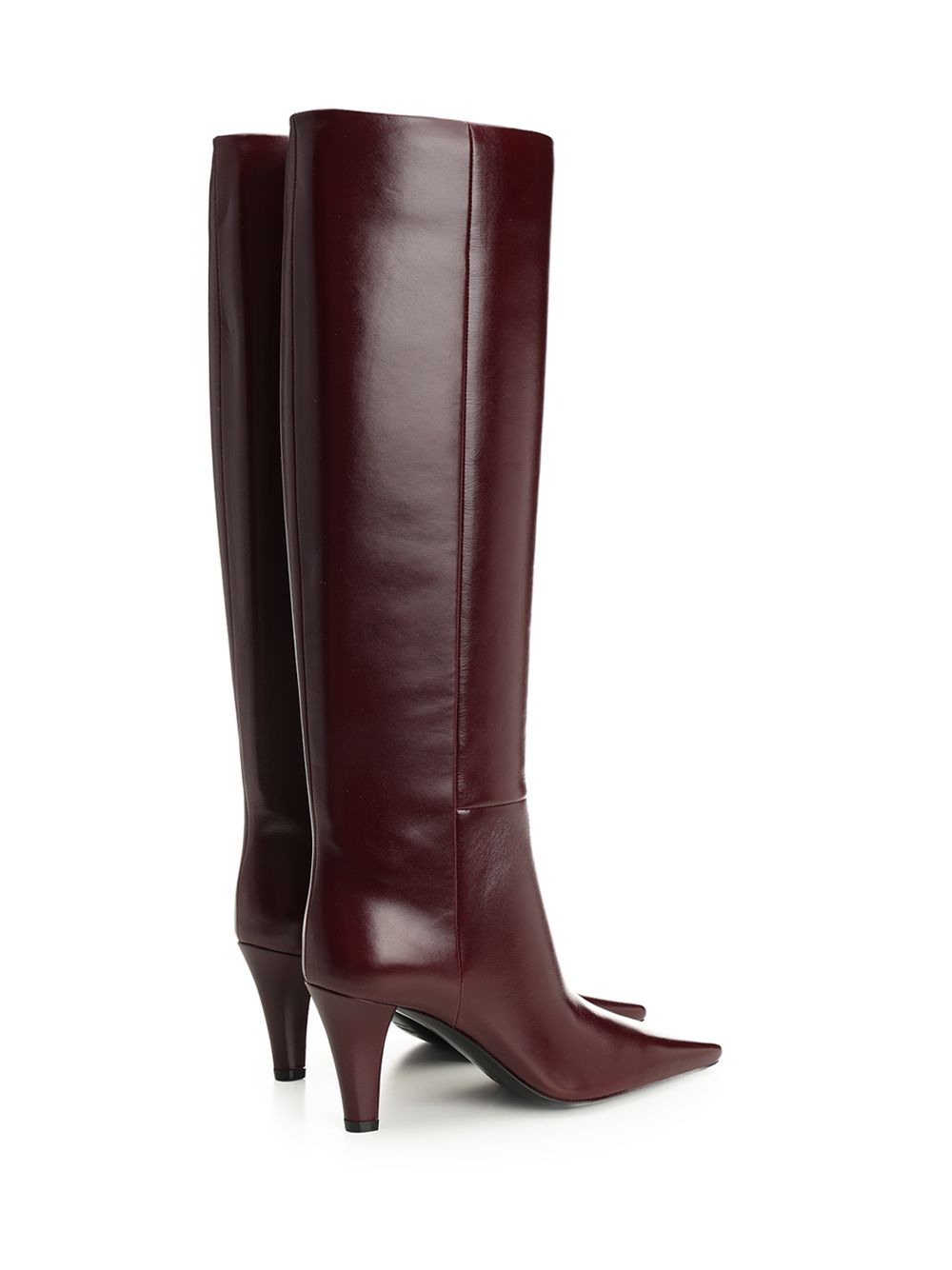 Saint Laurent Jill Boots - Bordeaux | 84fd8ec65807cbd7b06baee7bae996a5dfe93b2b