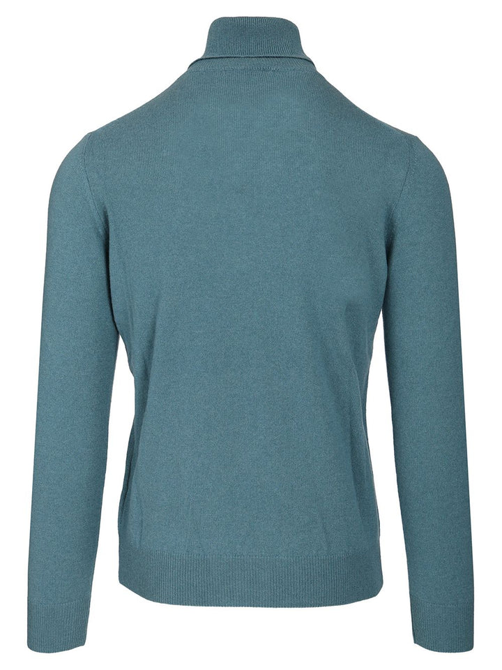 Al Duca D'Aosta Cashmere Turtleneck Knitwear - Green | 50dd8b73d30d8fa0455f48200f469a16add23759