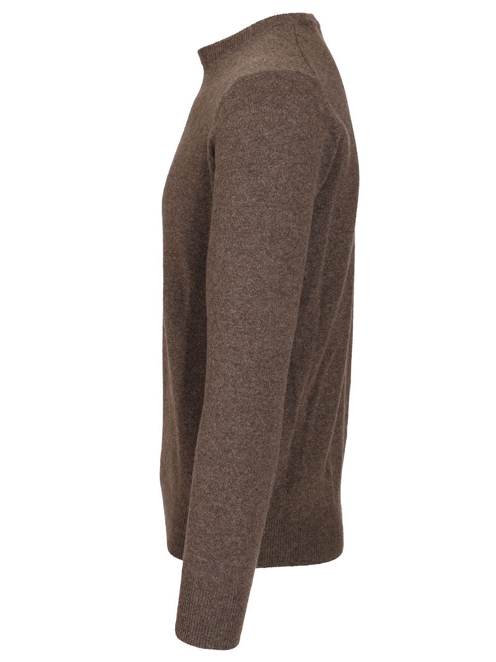 Al Duca D'Aosta Cashmere Crewneck Sweater Knitwear - Brown | 7986f25e2831b717a6fb6d71d0fa104fe5ba8d29