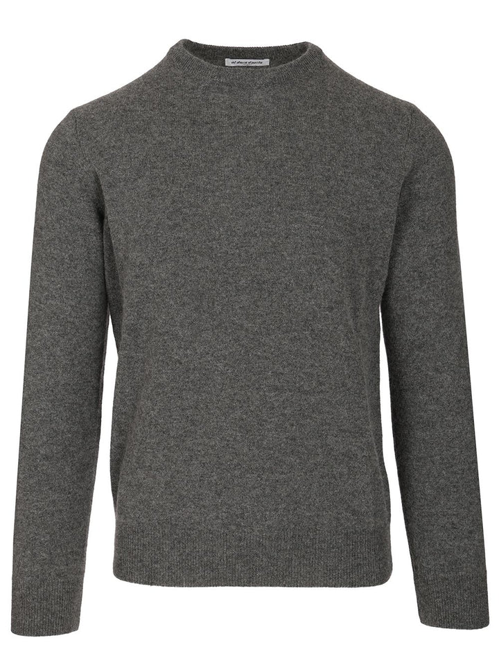 Al Duca D'Aosta Cashmere Crewneck Sweater Knitwear - Grey | db1cb848006269ce5ed95324d52122bef864868d