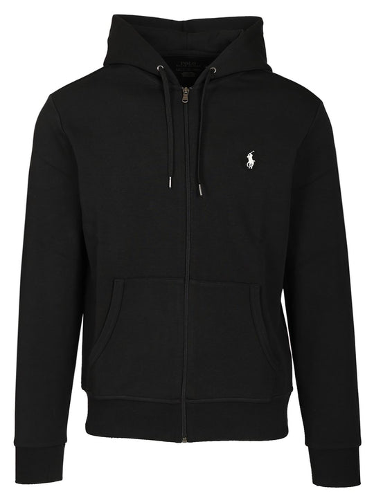 Full Zip Hoodie Sweatshirts Black