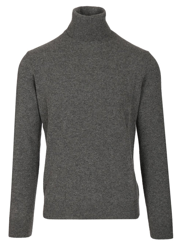 Cashmere Turtleneck Knitwear Grey