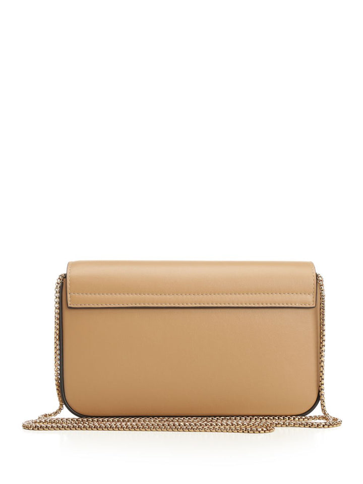 Tod'S Mini Flap Bag Small leather goods - Beige | 725a660985d31c91bb70f00213bff3022ac28498
