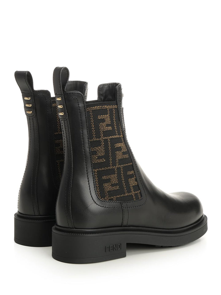 Fendi Filo Boots - Black | defe7bcec6c7fb2a99e6e66216c1f9c9bd8aa90d