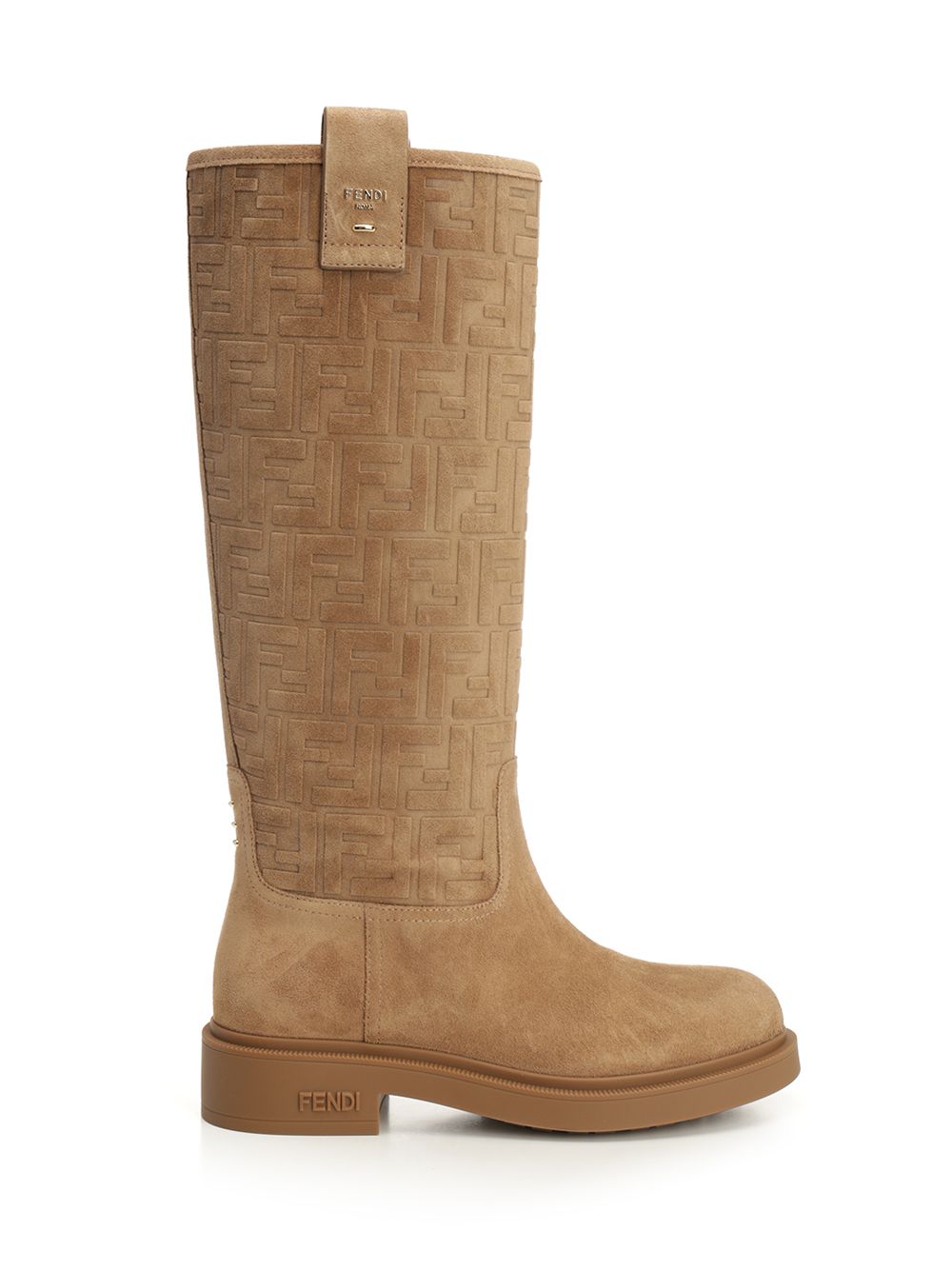 Fendi Filo Boots - Beige | 3f8594403a509beb137ac4e141a5c494eb1f2cc8