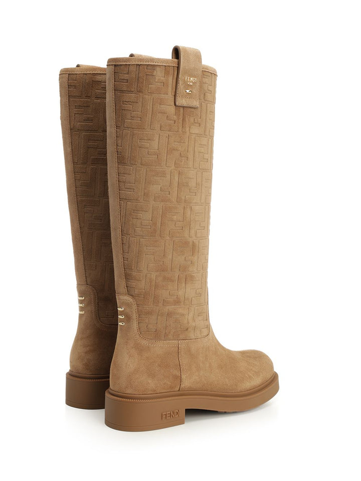 Fendi Filo Boots - Beige | 1798f4038f96d2258557ff6a6ffa5fa4531a77fd