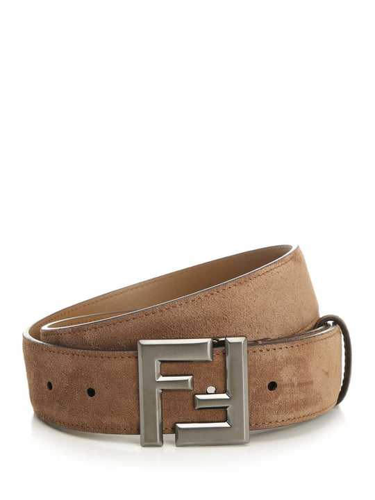 Squared Ff Belt Belts Brown