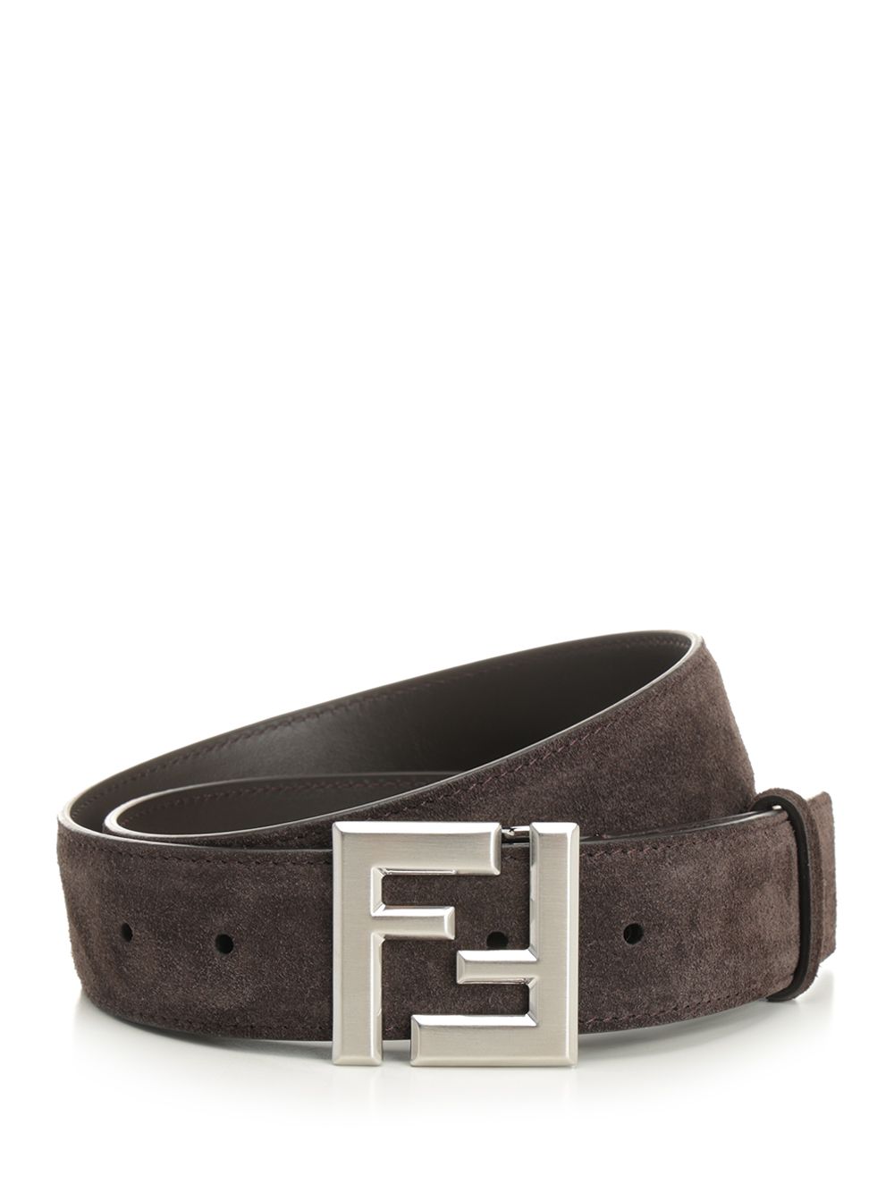 Fendi Squared Ff Belt Belts - Brown | ca00eb2dfa5e8b8fc229586632702e569701065e