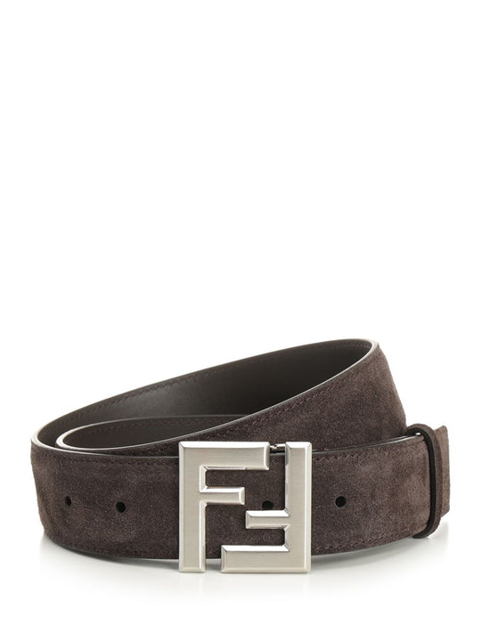 Squared Ff Belt Belts Brown