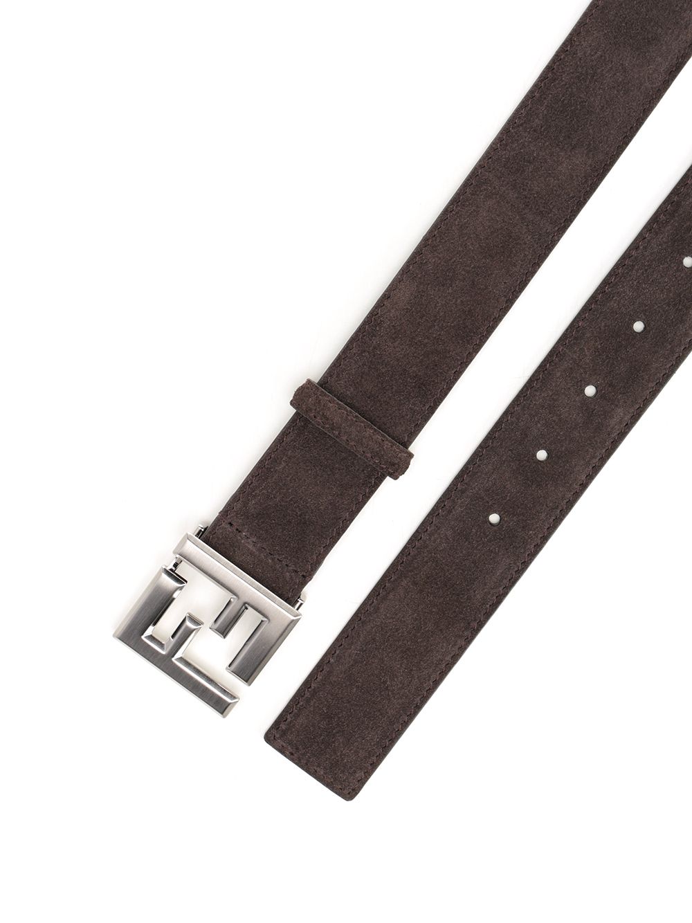 Fendi Squared Ff Belt Belts - Brown | b68de1354a2c8709ad565d8a59f1e4bac11b620f