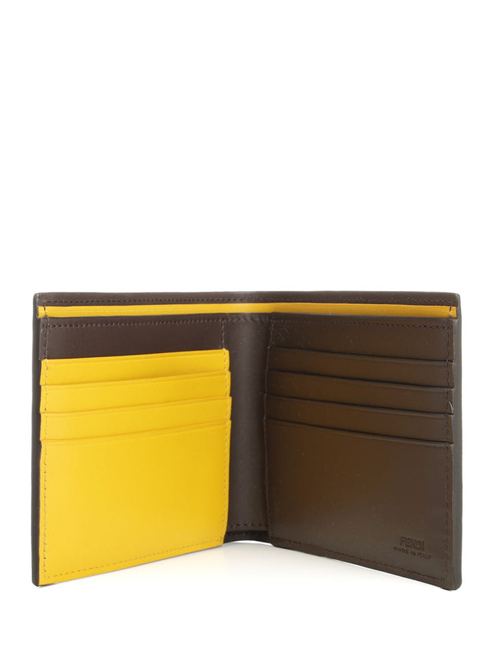 Fendi Fendi Shadow Wallet Wallets - Brown | 7053a3e8b03bac5b268f165e09efad2e6ec3a501