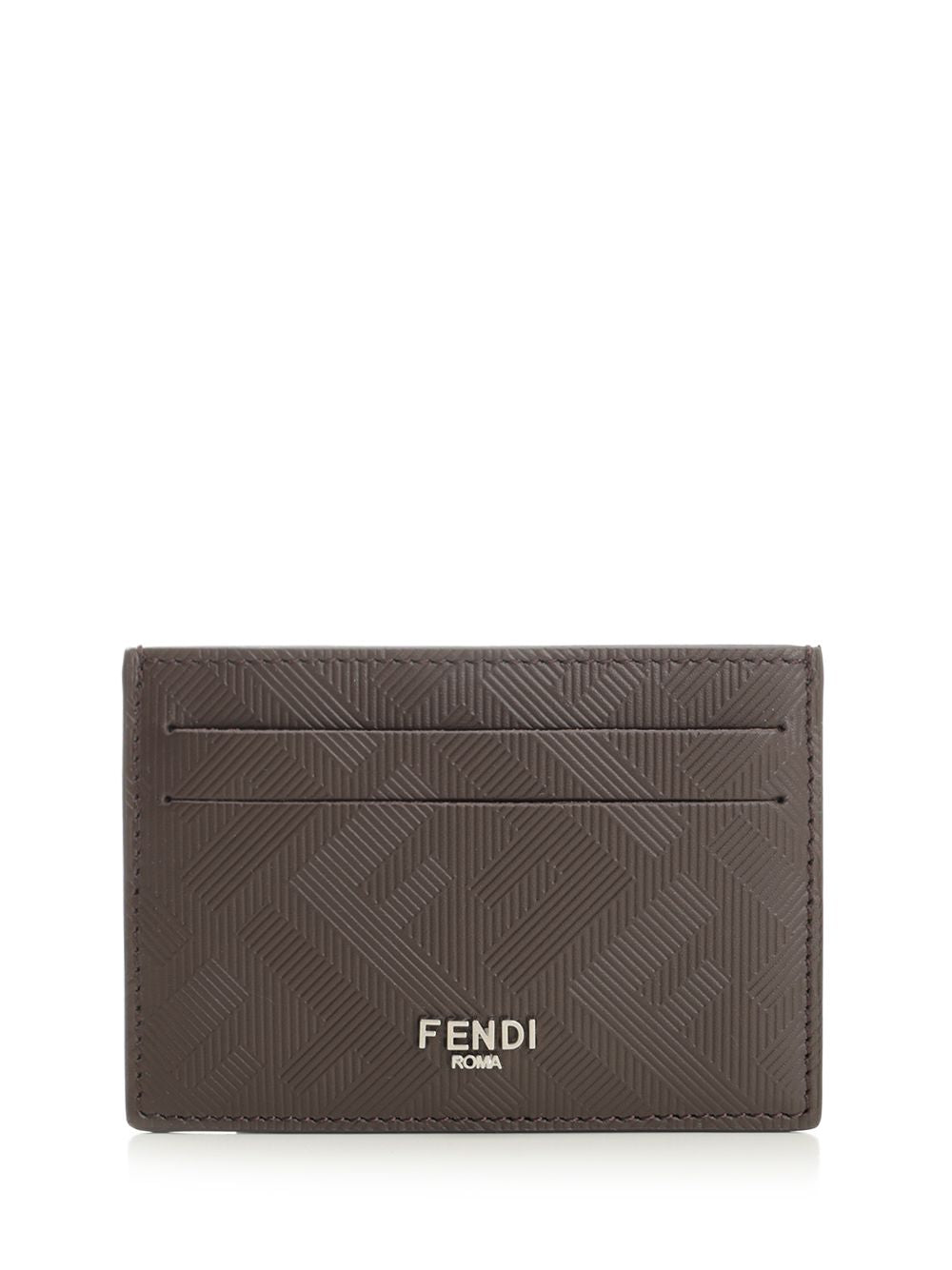 Fendi Slim Fendi Shadow Wallets - Brown | 464f578d301b52ffdbbf026d7d838e1885833955