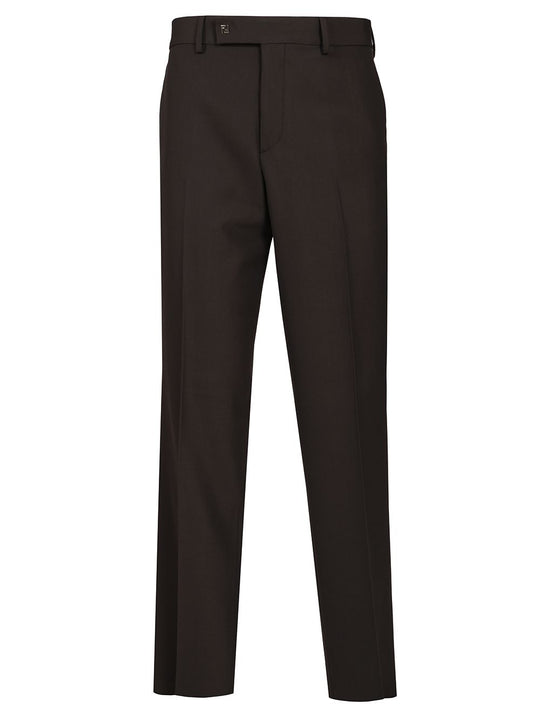 Wool Trousers Brown