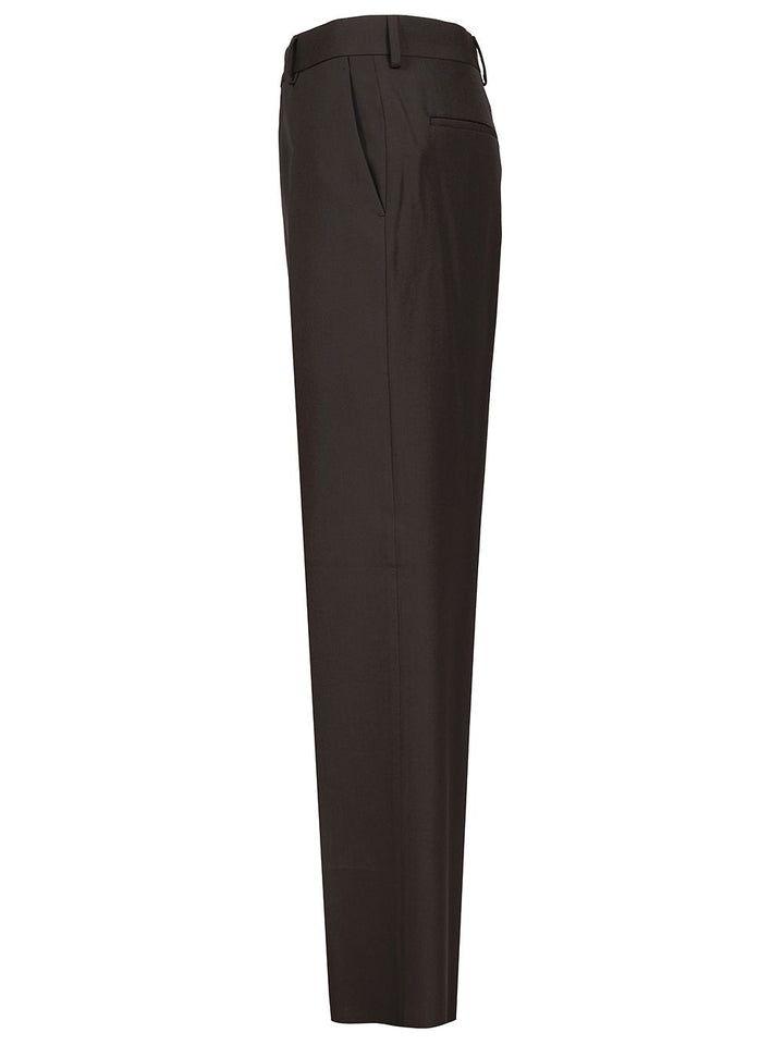 Fendi Wool Trousers - Brown | b61c96c1d8c3647cd5fb979a3d58987f943dae1b