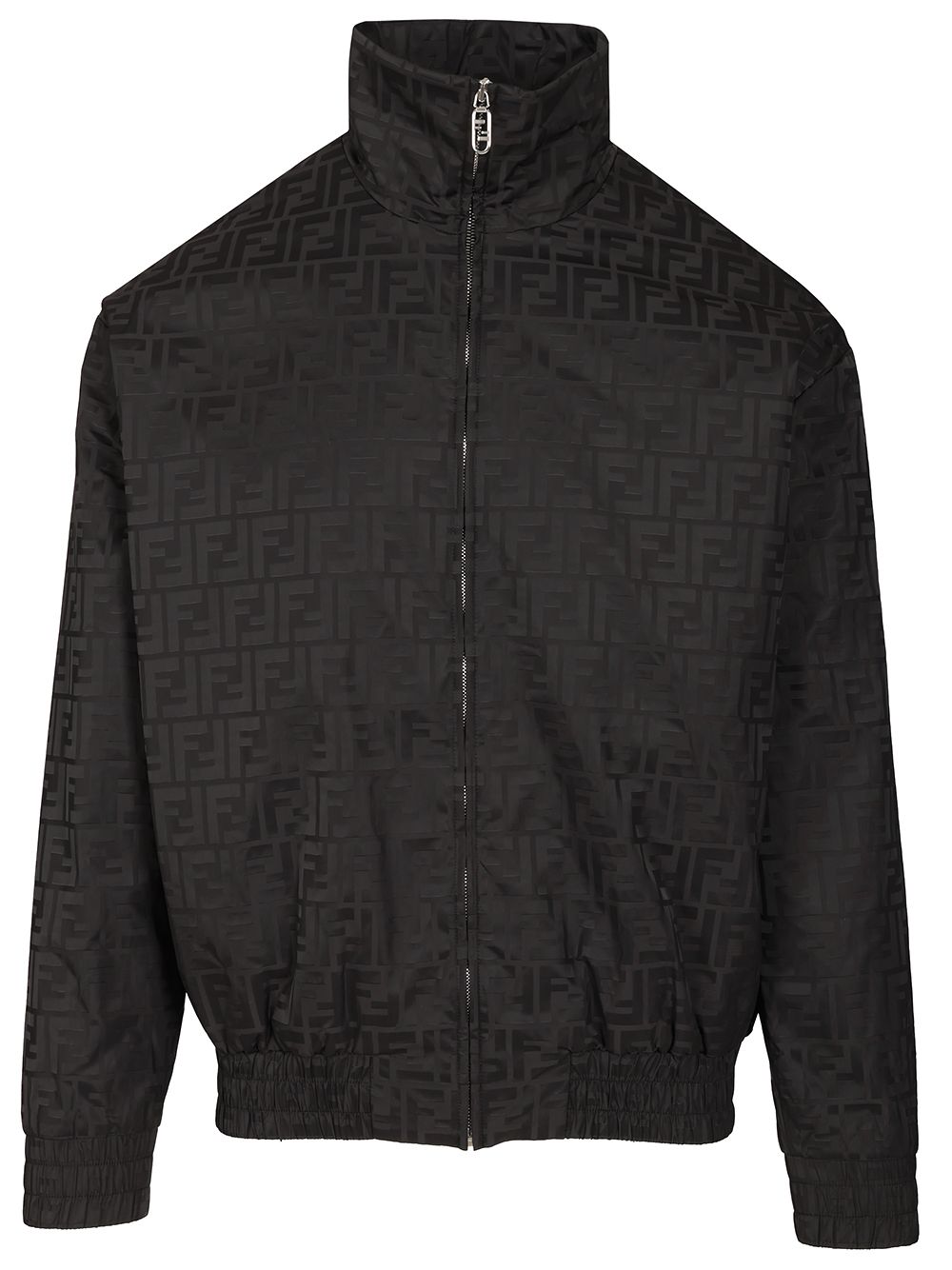 Fendi Black Ff Nylon Bomber Jacket Jackets - Black | 1fd1f55bfada555c8dc3b44dbb4e4ba62d8fbce9