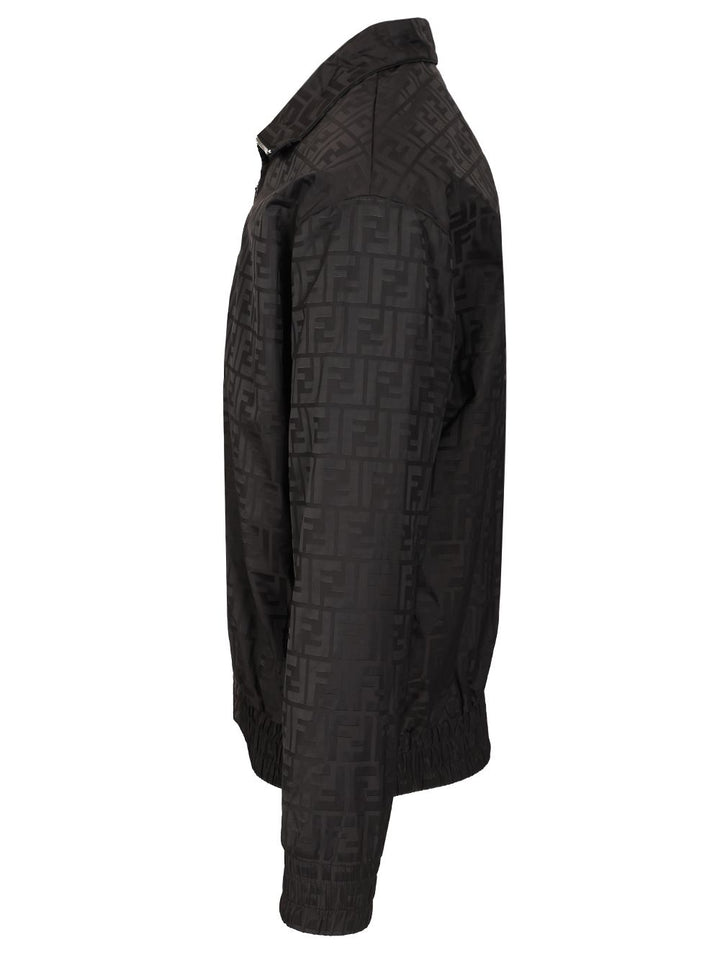 Fendi Black Ff Nylon Bomber Jacket Jackets - Black | 1eb5c095a1d551a00e9d7fb81deff288d912f38e