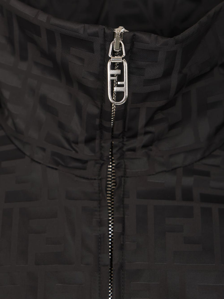 Fendi Black Ff Nylon Bomber Jacket Jackets - Black | 9901ee13efcb8b8e0e89c2dffbbfab9883b6feb2