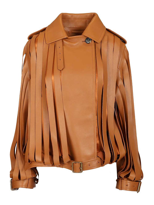 Lambskin Jacket Jackets Brown
