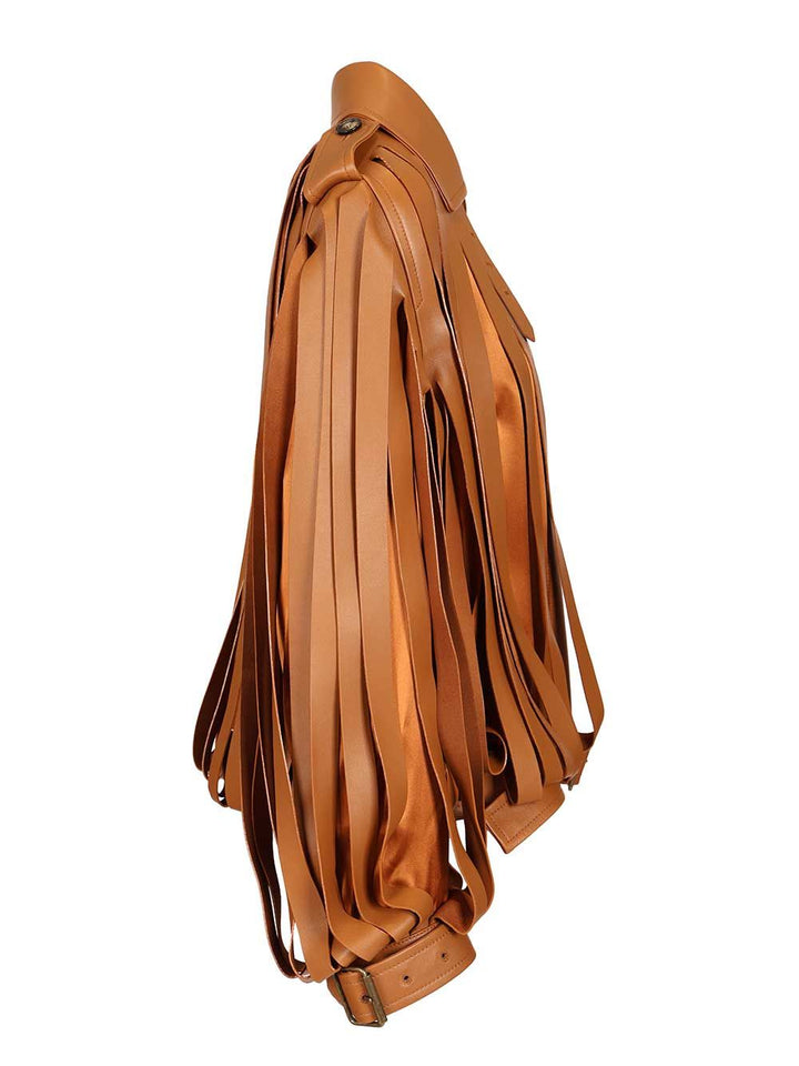 Loewe Lambskin Jacket Jackets - Brown | 95878c8c6925ff1247741411bc187357caa48707