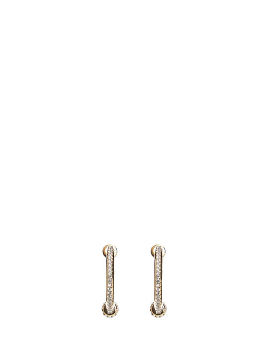 Fendi Newround Earrings Jewelry Gold
