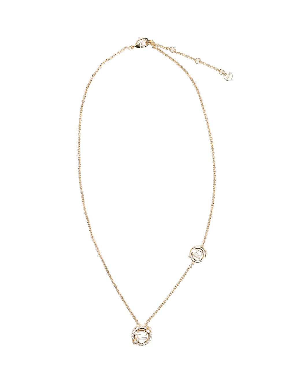 Fendi Everround Metal Necklace Jewelry - Gold | dd9707580903dcadd62c438cebb052d86a7dd52c