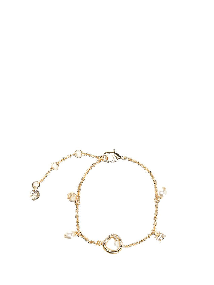Fendi Bracelet With Pearls Jewelry - Gold | 8c8ccff6ec004793fbd26bfe8ac8bca8b90c0a26