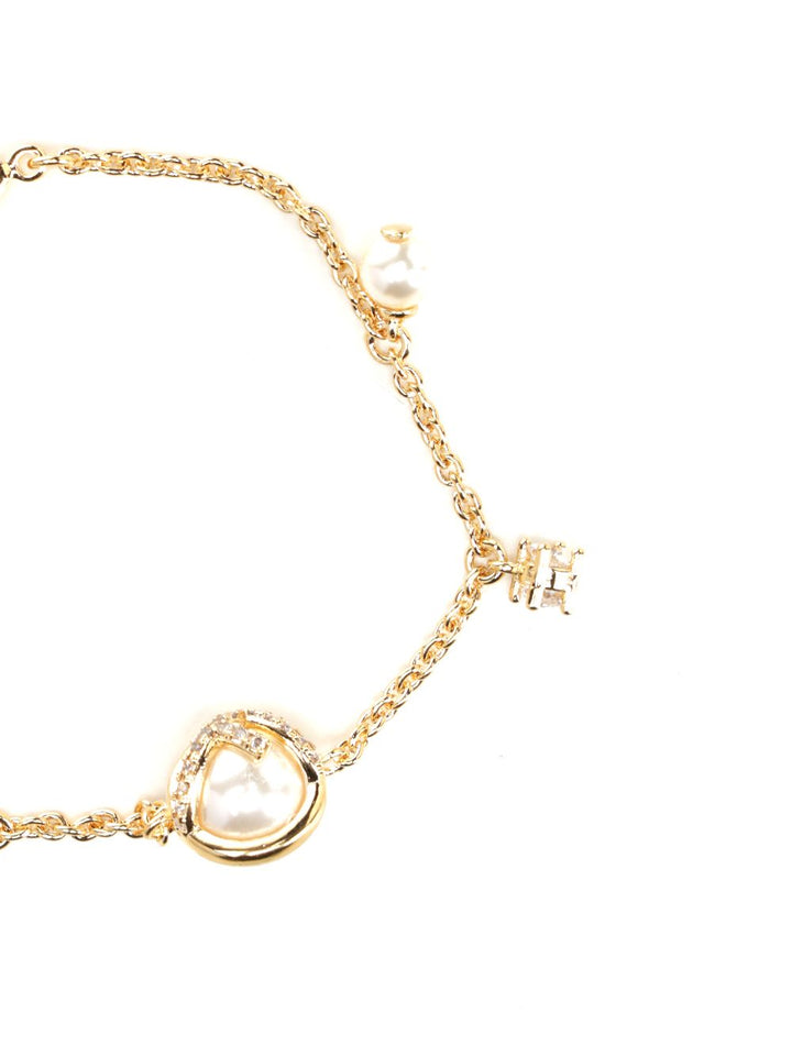 Fendi Bracelet With Pearls Jewelry - Gold | 4e20ae81e3e50c97cf2a3491542a9fc1baab706f