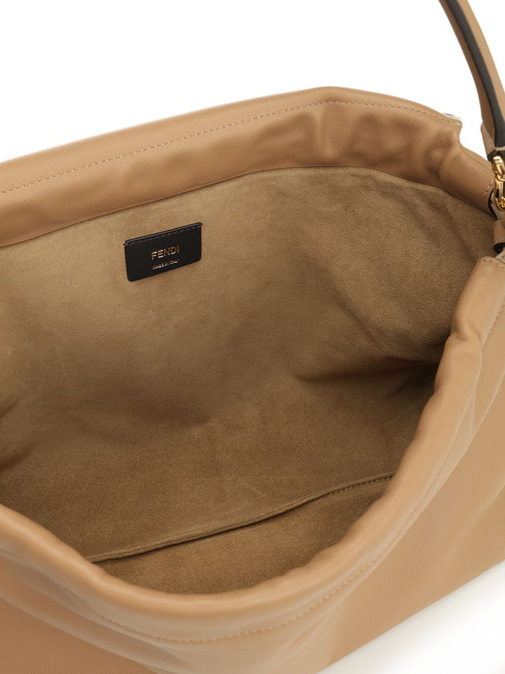 Fendi Mamma Baguette Shoulder Bags - Beige | 09a09f5a7188d8d9114c1e561e60070ff5a7cca6