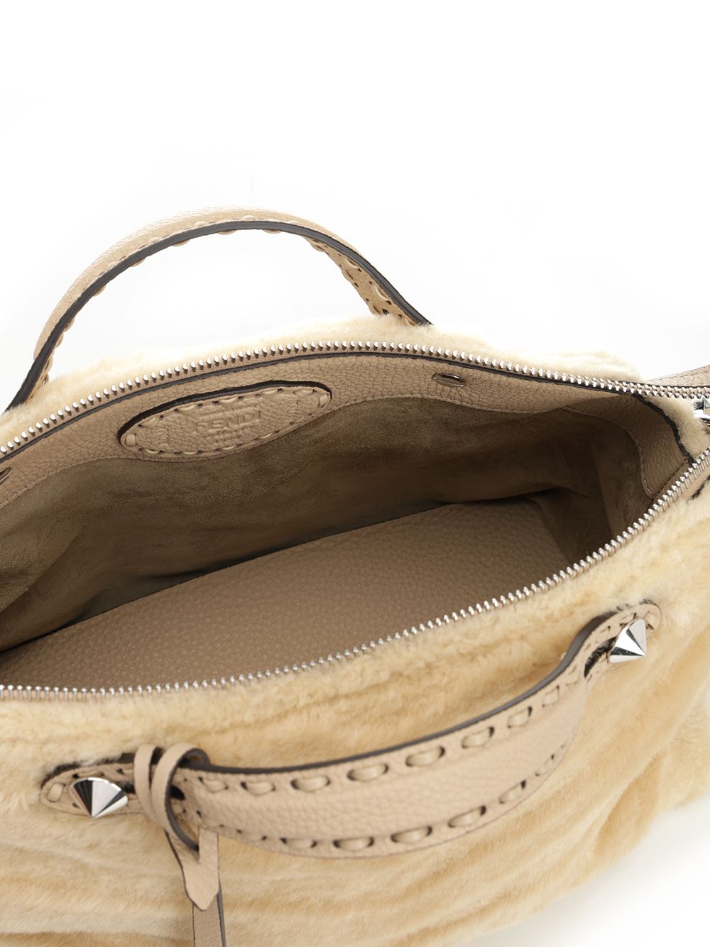 Fendi By The Way Selleria Handbags - Beige | bd7aef8025f019e41e34f81b7667957f970f0396