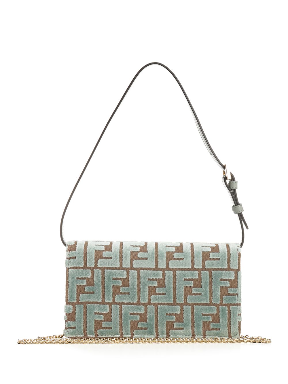 Fendi Baguette Small leather goods - Light blue | 765bfeef737ba0e7a444b22ba22c4291019e04a9