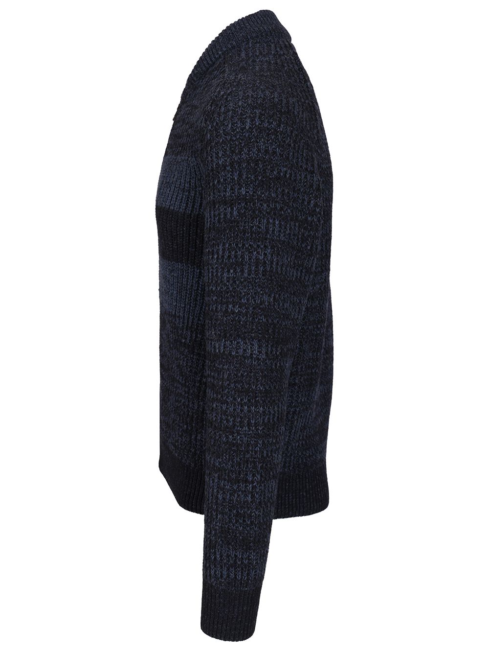 Barbour X Paul Smith Knitted Bomber Jacket Knitwear - Blue | 3561f5e299f44cd1cb1f97ccfb870bdbf2d68034