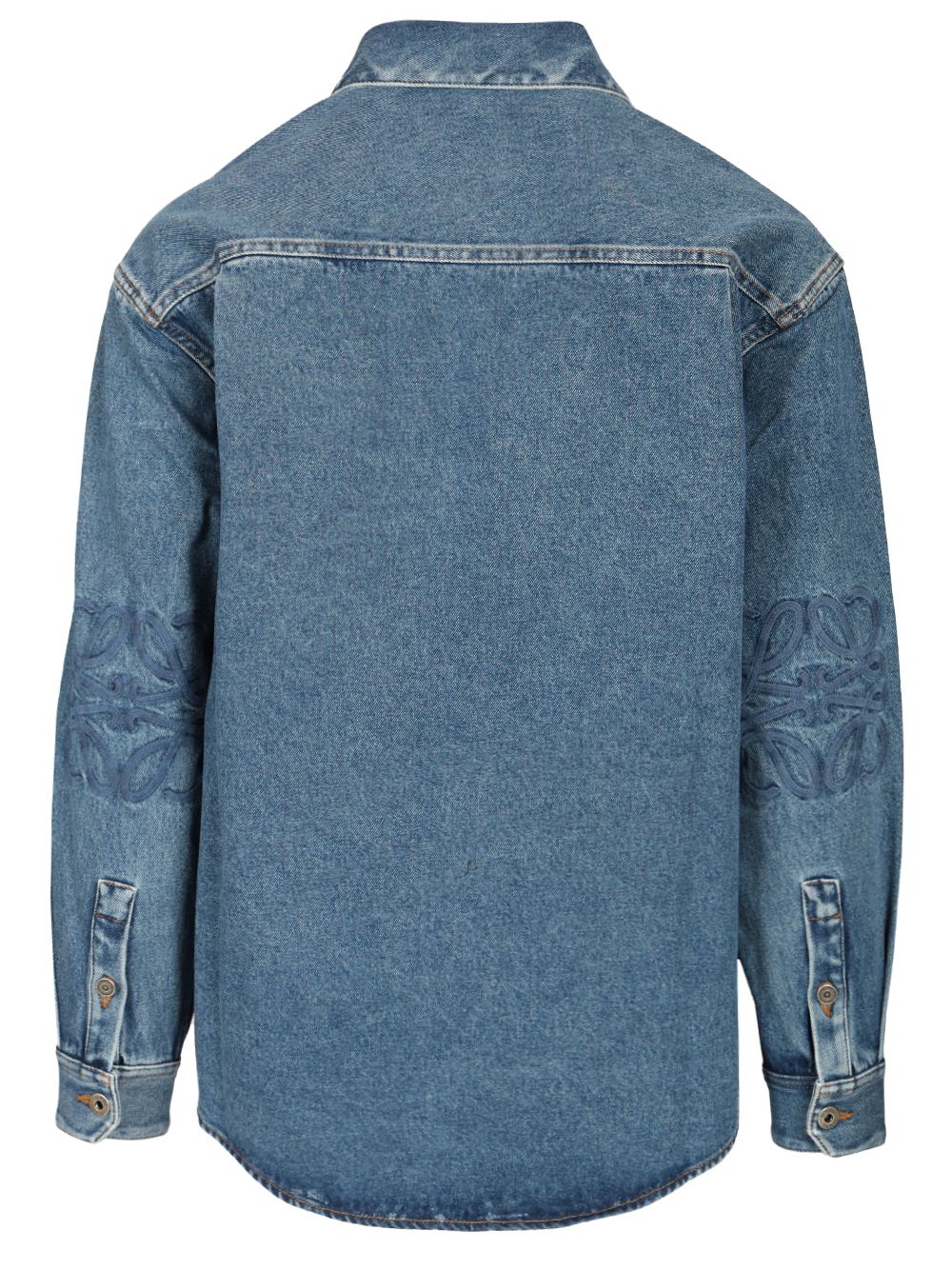 Loewe Anagram Shirts - Blue | 31b7c63d4435939b17107c7a16a06c48e319fb07