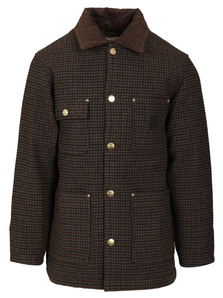 Carhartt Wip Lowis Chore Jackets - Brown | a15e75942b2b25d76417b14254114347bdbbe89e