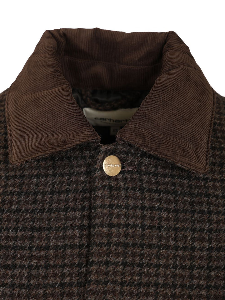 Carhartt Wip Lowis Chore Jackets - Brown | 2b145d6ec4fd9a88975a53d6ab40058d3adc67a4