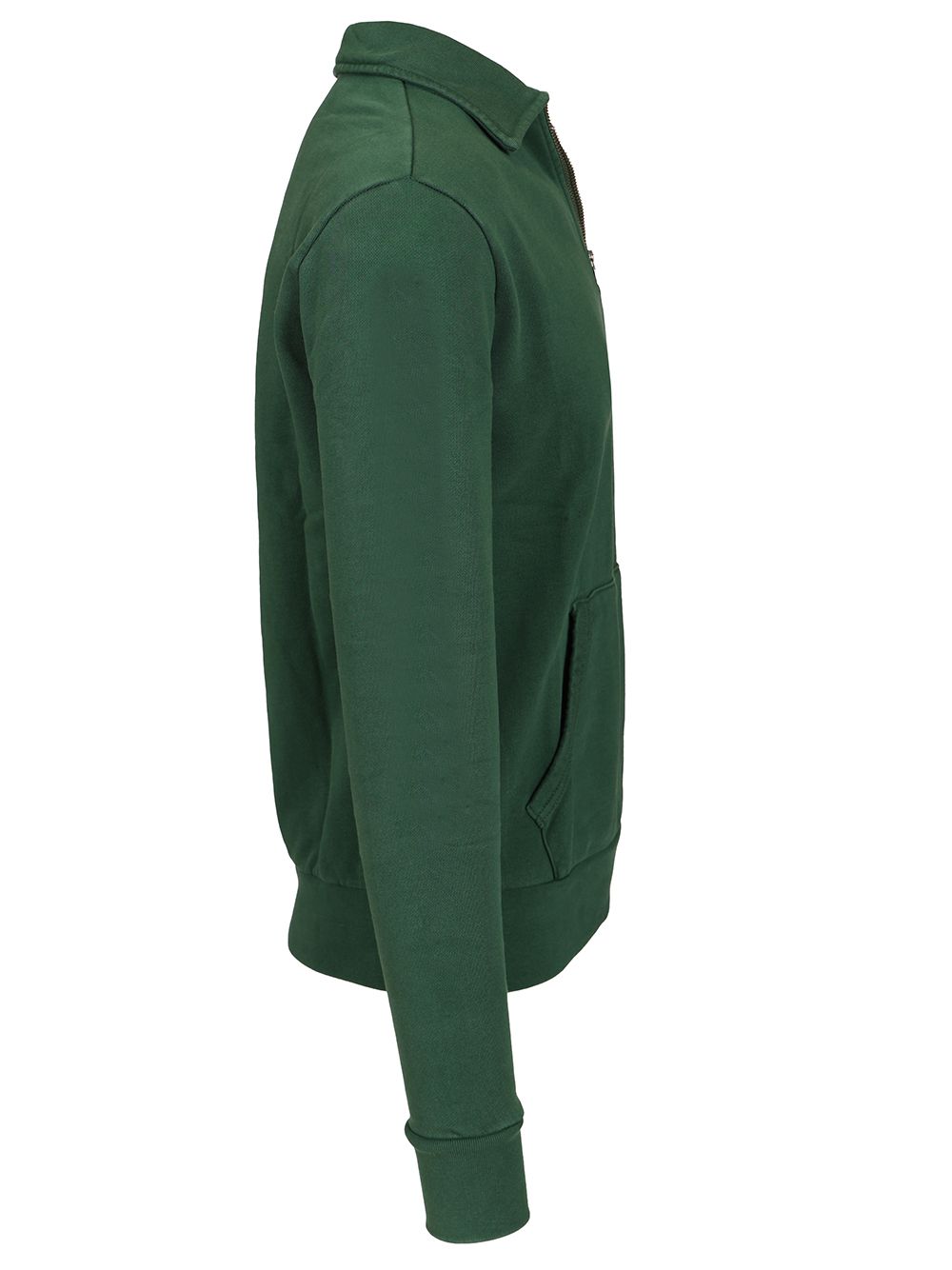 Polo Ralph Lauren Cotton Loopback Zip-Up Sweatshirt Knitwear - Green | 27a6d9a3139128c475b7dc5962d33c26fe58c9a6