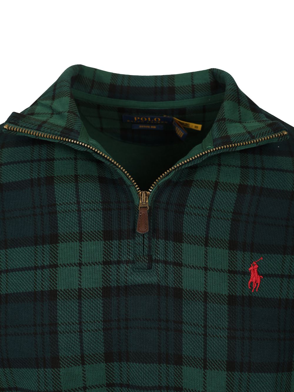 Polo Ralph Lauren Black Watch Cotton Polo Shirt Sweatshirts - Green | 4a4fb1e1f3e45231c553edce5085413a27b818eb