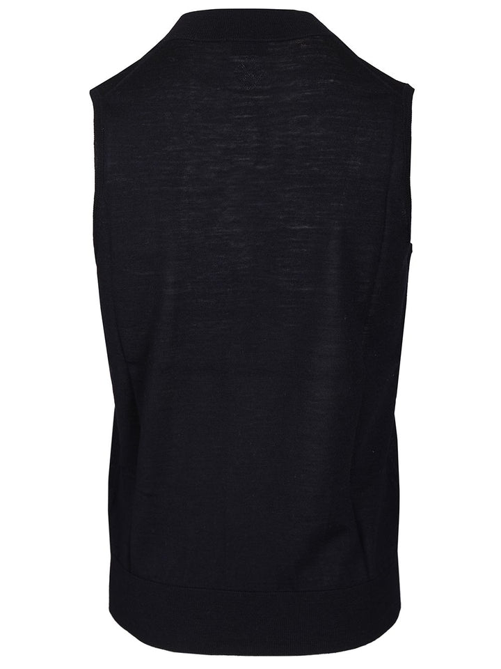 Ballantyne V-Neck Vest Jackets - Blue | dd3038cd611f81508228de6806a753d449642d0b